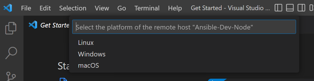 VScode Remote SSH connection